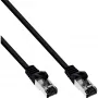 InLine verkkokaapeli S/FTP PiMF Cat.8.1 halogeeniton 2000MHz musta, 2m