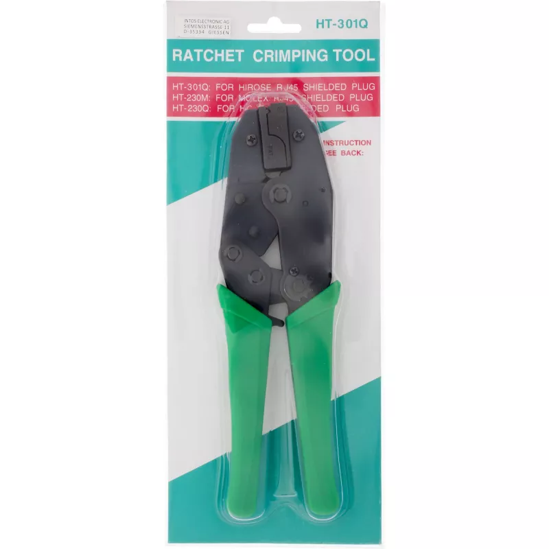 InLine puristuspihdit kaikille Hirose RJ45 8P8C -liittimille
