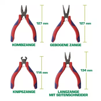 InLine Electronics neulakärkipihtisarja 8 kpl