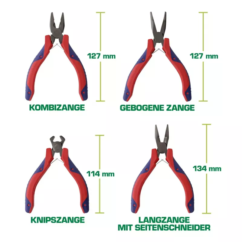InLine Electronics neulakärkipihtisarja 8 kpl