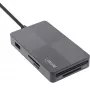 InLine 66772F kortinlukija USB harmaa