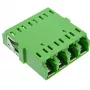 Kuituliitin InLine 89989I quad LC/LC Singlemode vihreä