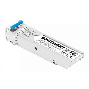 Intellinet Gigabit Fiber WDM Bi-Directional SFP optinen lähetin-vastaanotin -moduuli 1000Base-BX-U LC 40 km
