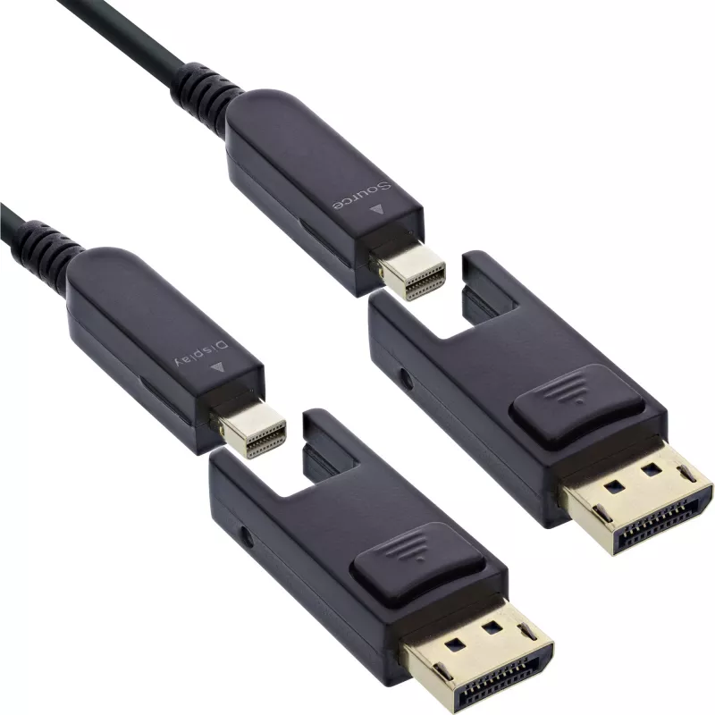 InLine 17230O DisplayPort-kaapeli 30 m Mini DisplayPort / DisplayPort musta