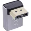 InLine 17291G kaapelin sukupuolenmuunnin DisplayPort harmaa, musta