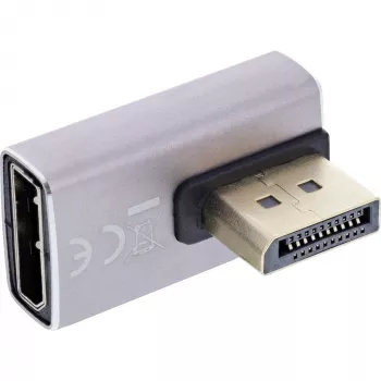 DisplayPort-vaihtokytkin InLine 17291I harmaa musta kultapinnoitettu