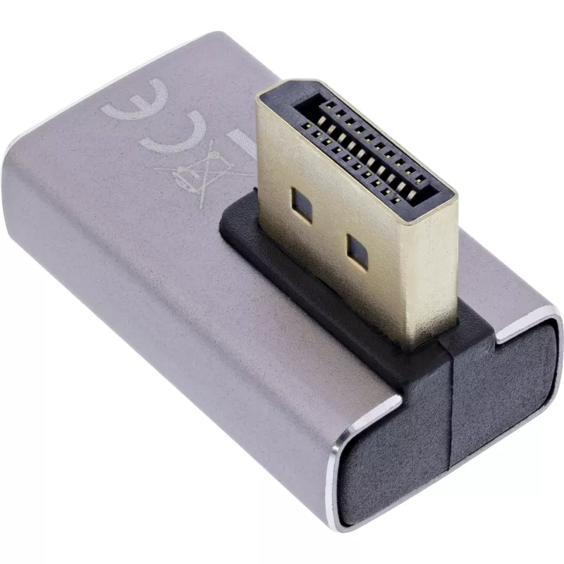 DisplayPort-vaihtokytkin InLine 17291I harmaa musta kultapinnoitettu