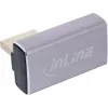 DisplayPort-sukupuolenmuunnin InLine 17291H harmaa musta kultapinnoitettu