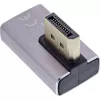 DisplayPort-sukupuolenmuunnin InLine 17291H harmaa musta kultapinnoitettu
