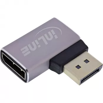InLine 17291D kaapelin sukupuolenmuunnin DisplayPort harmaa, musta