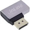 InLine 17291E kaapelin sukupuolenmuunnin DisplayPort harmaa, musta