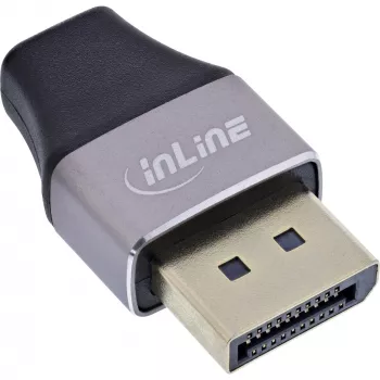 InLine 17291B kaapelisovitin DisplayPort Mini DisplayPort musta, harmaa