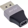 InLine 17291B kaapelisovitin DisplayPort Mini DisplayPort musta, harmaa