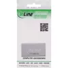 DisplayPort-sukupuolenmuunnin InLine 17291A harmaa kultapinnoitettu