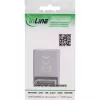 InLine 17291F DisplayPort 1.4 -sovitin, uros/naaras, 90 astetta alas, 8K
