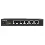 QNAP QSW-2104-2T-R2 verkkokytkin hallitsematon 10G Ethernet (100/1000/10000) pöytämalli musta