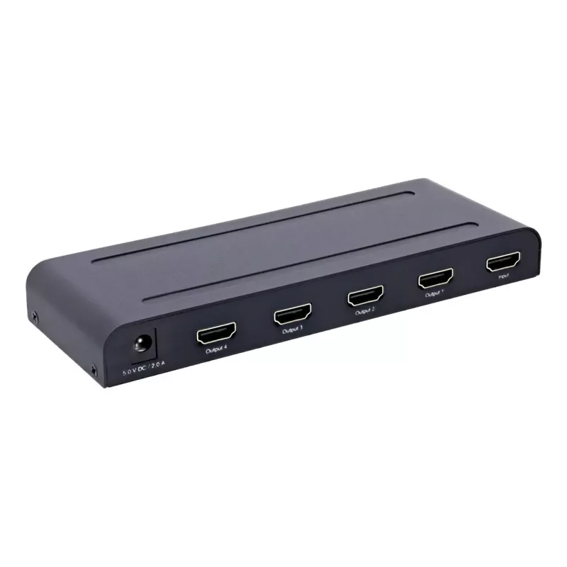 HDMI-videojakaja InLine 65010K 4x HDMI 4K Ultra HD