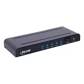 HDMI-videojakaja InLine 65010K 4x HDMI 4K Ultra HD