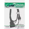InLine 16686S virtakaapeli musta 0,5 m CEE7/16
