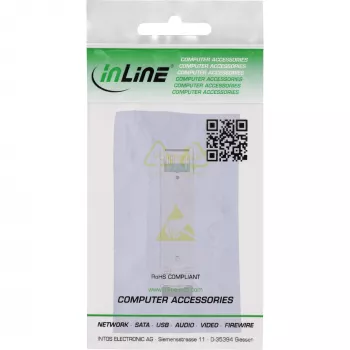 InLine 32335S SFP-moduuli, 2,5 Gb/s, kuituoptinen singlemode 1310 nm, 15 km, LC