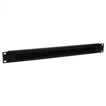 StarTech.com 1U High-density Brush Strip kaapelinhallintapaneeli, luotettava vaakasuuntainen teräksinen kaapeliohjain datakeskuksiin