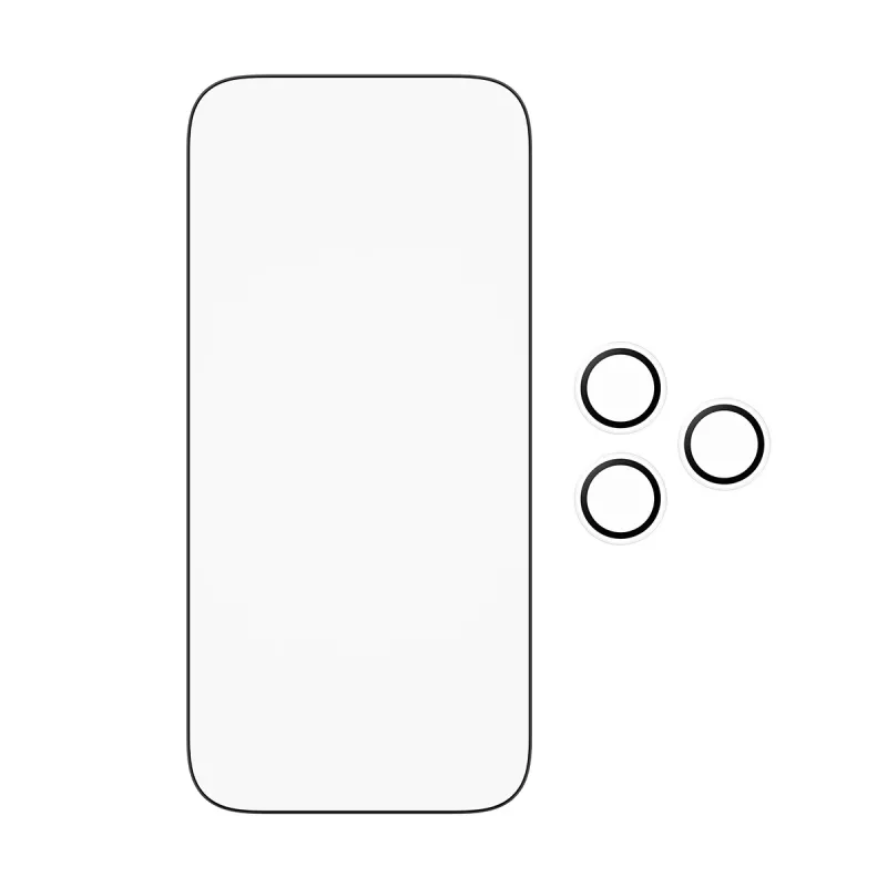 PanzerGlass 2-in-1 Essentials -paketti iPhone 17 Pro naarmun- ja iskunkestävä