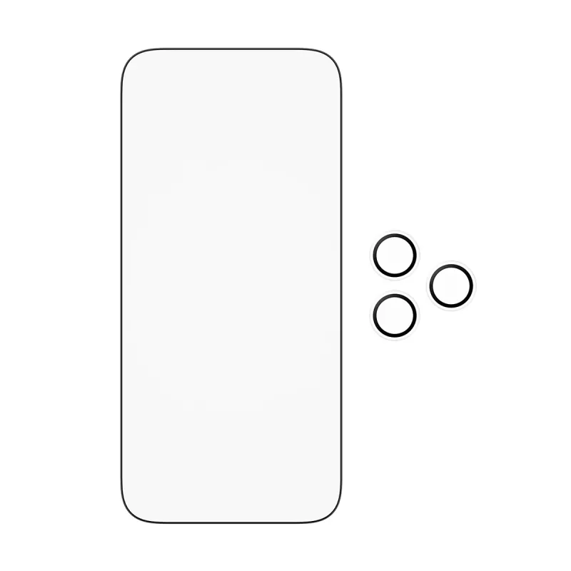PanzerGlass 2-in-1 Essentials -paketti iPhone 17 Pro Max naarmunkestävä iskunkestävä