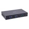 InLine 57885C KVM-kytkin, 2-porttinen, HDMI, 8K@60Hz, USB 3.2, IR:llä ja RS-232:lla