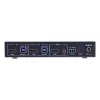 InLine 57885C KVM-kytkin, 2-porttinen, HDMI, 8K@60Hz, USB 3.2, IR:llä ja RS-232:lla