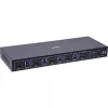 InLine 57885D KVM-kytkin, 4-tieinen, HDMI, 8K@60Hz, USB 3.2, IR:llä ja RS-232:lla