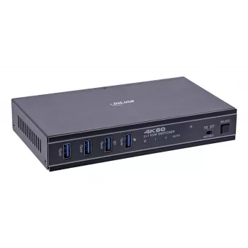 InLine 57885E KVM-kytkin rack-asennus musta
