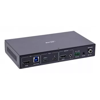 InLine 57885E KVM-kytkin rack-asennus musta