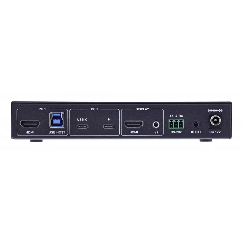 InLine 57885E KVM-kytkin, 2-tieinen, HDMI & USB-C, 4K60Hz