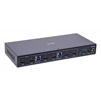 InLine 57885H KVM-kytkin rack-asennus musta