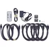 InLine 57885H KVM-kytkin, 2-tieinen, HDMI, kaksoisnäyttö, 8K60Hz, USB-hubi, musta
