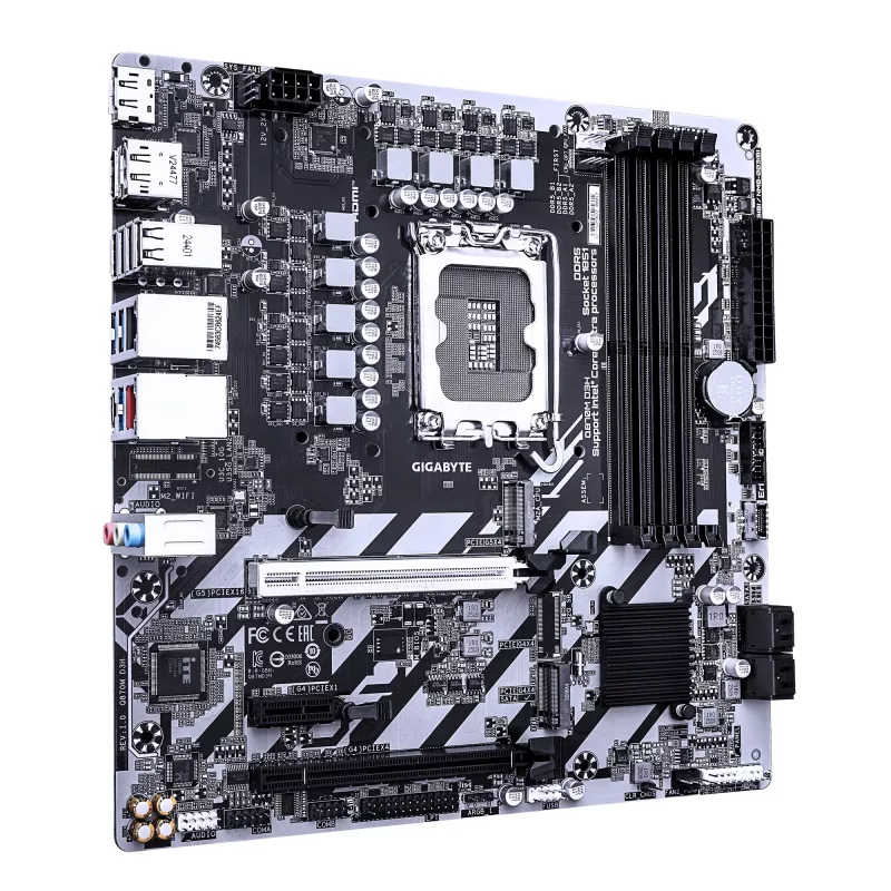 Gigabyte Q870M D3H emolevy, LGA1851, Micro ATX, Q870