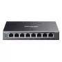 TP-Link Omada ES208GP verkkokytkin hallittava L2 Gigabit Ethernet (10/100/1000) Power over Ethernet (PoE) DIN-kisko musta