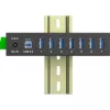 InLine 35396B USB-keskitin USB 3.2 Gen 1 (3.1 Gen 1) Type-B 5000 Mbit/s musta