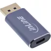 InLine 64107I videokaapeli-adapteri USB Type-C DisplayPort harmaa