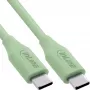 USB-kaapeli InLine 35892G 2 m USB C vihreä USB 2.0 0,48 Gbit/s