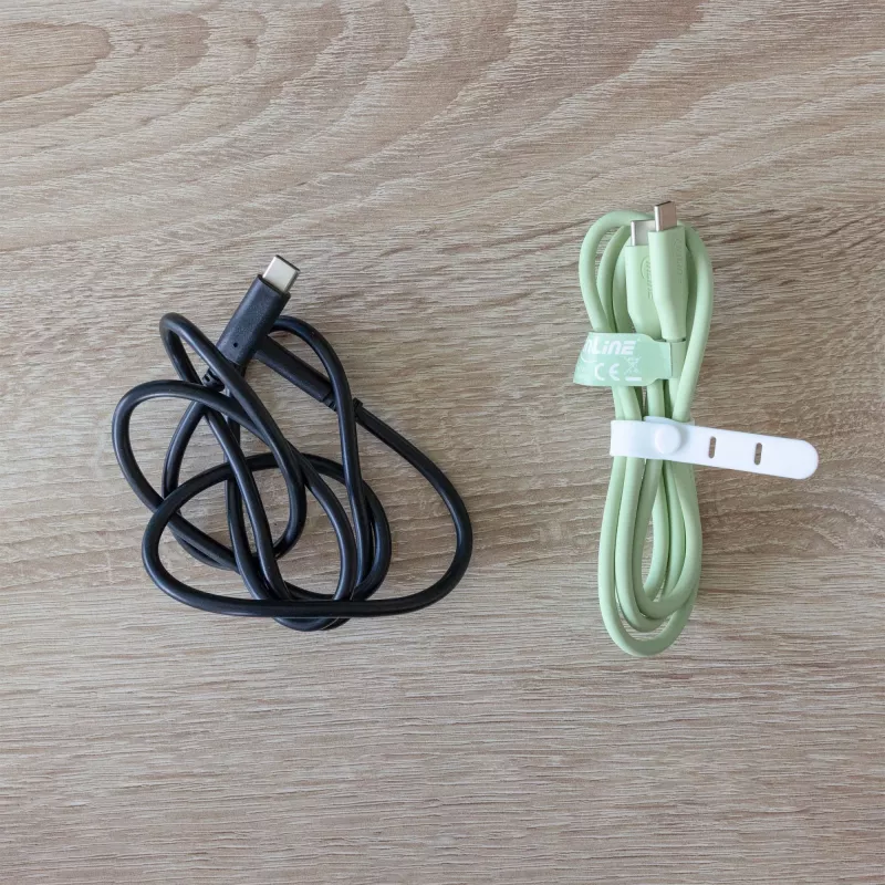 USB-kaapeli InLine 35892G 2 m USB C vihreä USB 2.0 0,48 Gbit/s