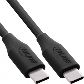 USB-kaapeli InLine 35892 2 m USB-C musta USB 2.0 0,48 Gbit/s