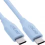 InLine 35891B USB-kaapeli USB 2.0 1 m USB C sininen
