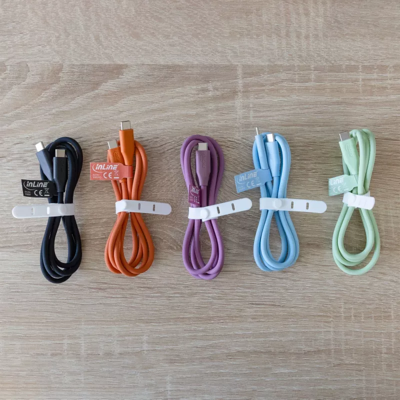 InLine 35895B USB-kaapeli USB 2.0 0,5 m USB-C sininen