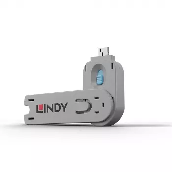 Port-Blocker-avain Lindy USB Type-A Port Blocker Key sininen