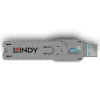 Port-Blocker-avain Lindy USB Type-A Port Blocker Key sininen