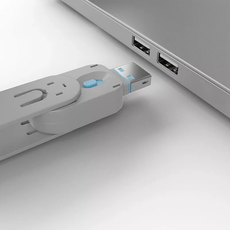 Port-Blocker-avain Lindy USB Type-A Port Blocker Key sininen