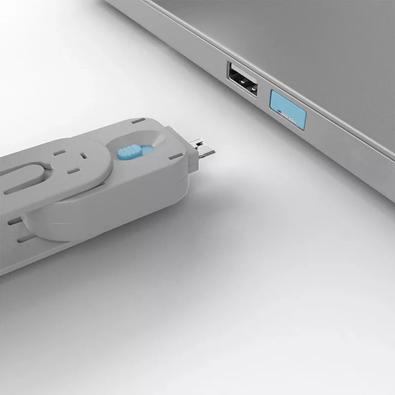 Port-Blocker-avain Lindy USB Type-A Port Blocker Key sininen