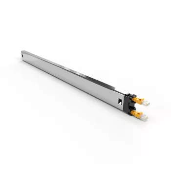 Patchbox verkkokaapeli Cat6a U/FTP (STP) keltainen 1,8 m RJ-45-liittimillä