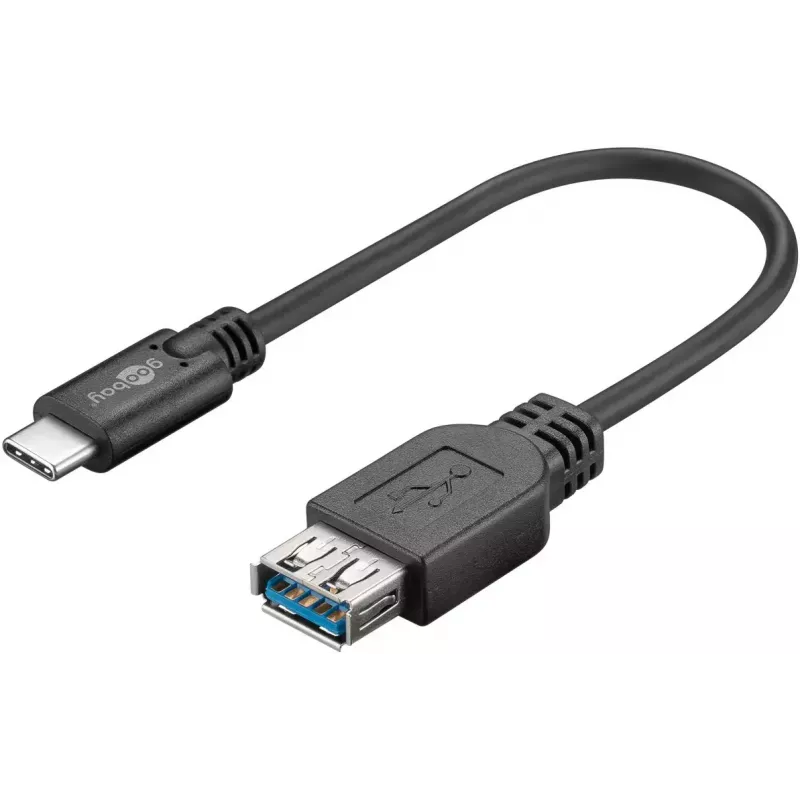 USB-C - USB-A jatkokaapeli Goobay 67894